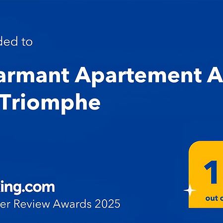 Charmant Appartement Arc De Triomphe Free Netflix Paris Exteriör bild