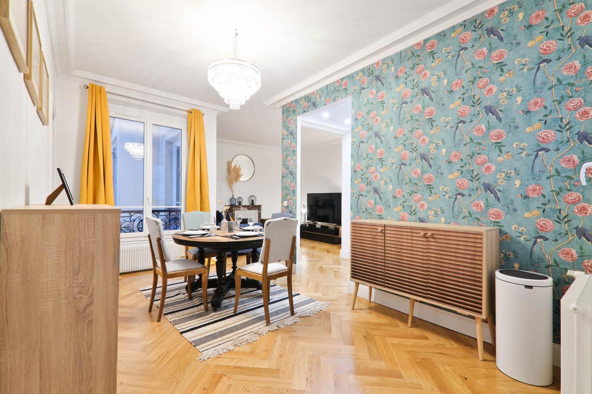 Charmant Appartement Arc De Triomphe Free Netflix Paris Exteriör bild