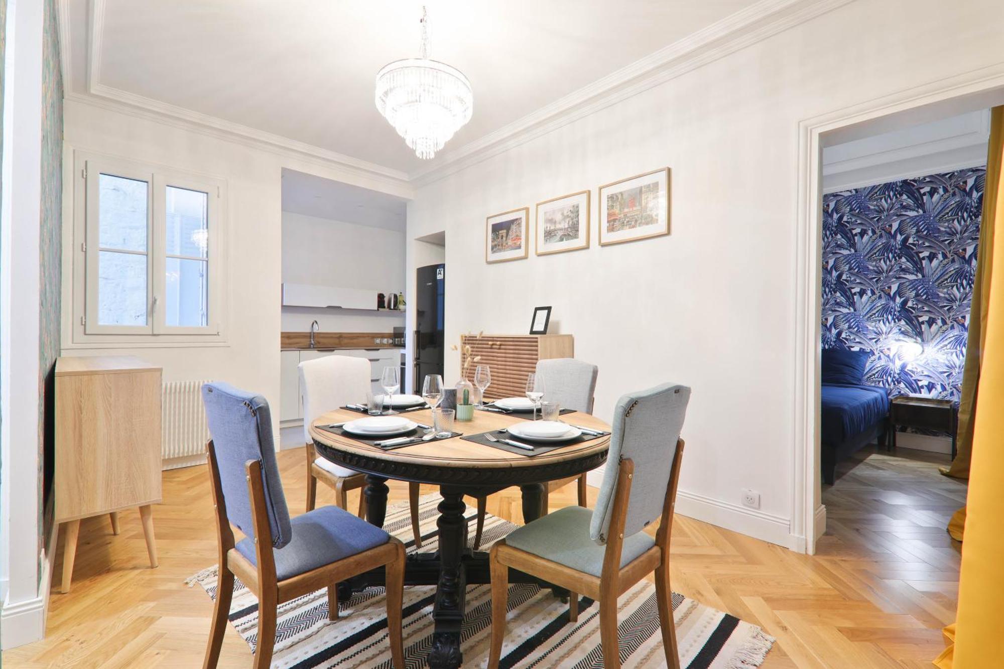 Charmant Appartement Arc De Triomphe Free Netflix Paris Exteriör bild