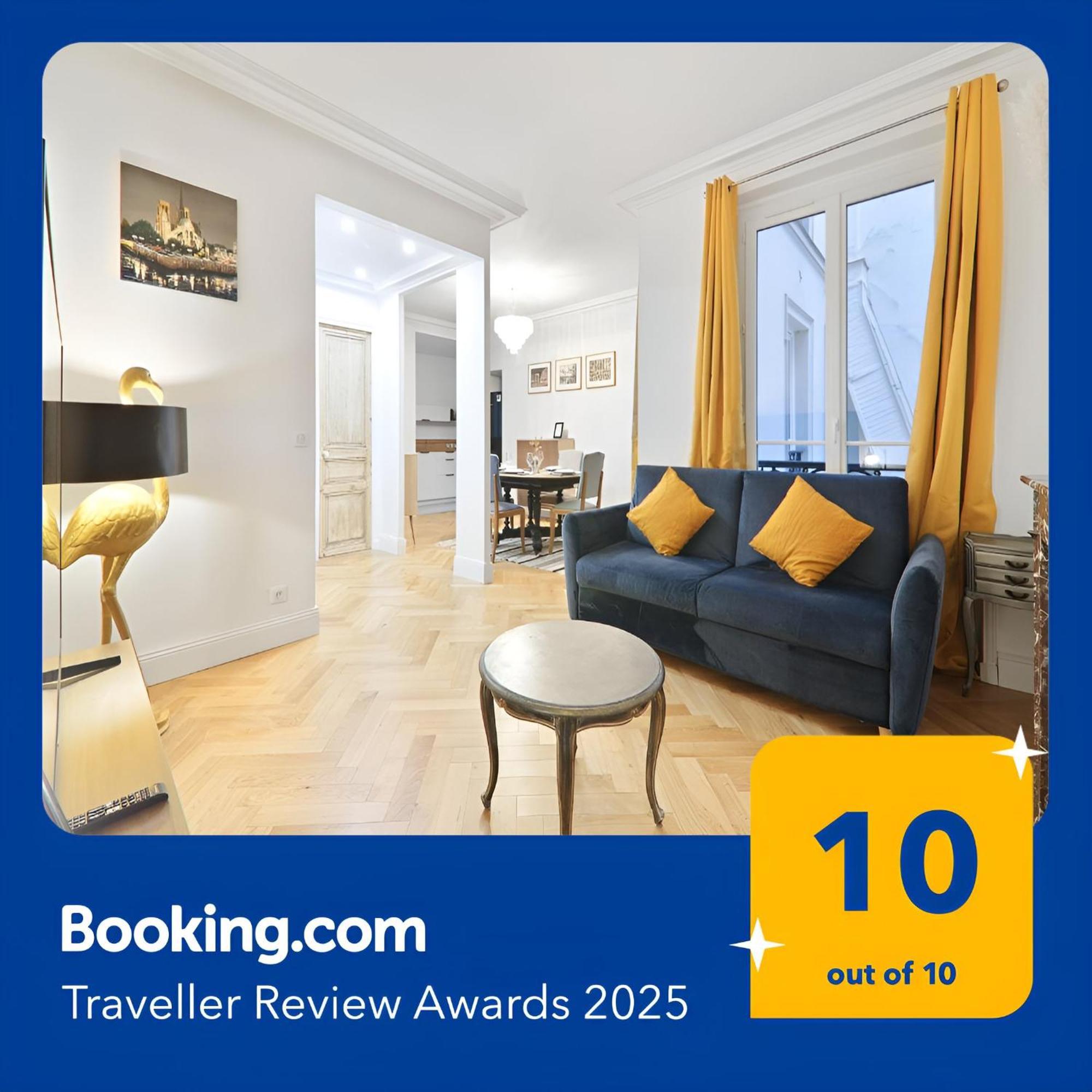 Charmant Appartement Arc De Triomphe Free Netflix Paris Exteriör bild